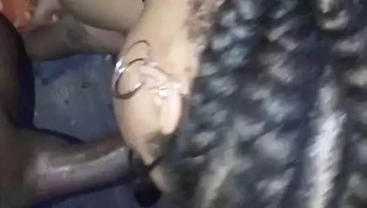 Light skinned tatlı emme çük