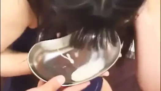 Japon bukkake sansürsüz