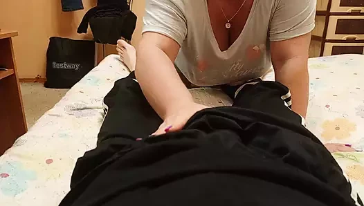 Ve yine ağzıyla yarağımı sağıyor