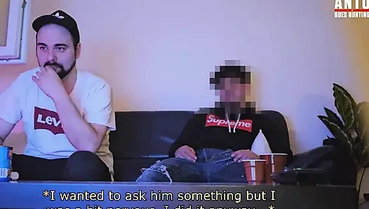 Straight Turkish Buddy Seduced To First Mutual Jerkoff With A Guy