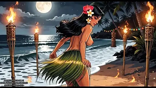 Hula lány 1