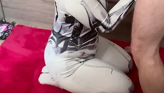 Nutaku şehvet tanrıçası crosplay: ilahi oral seksiyle idam ediliyor