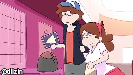 She invited her friend to the bathroom