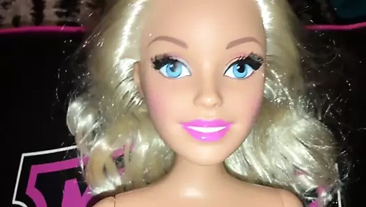 Cum üzerinde barbie 4