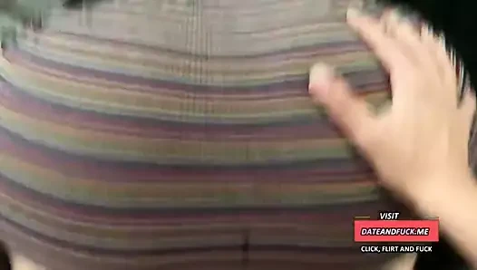 Genç sürtük siyah tanga ile becerdin - sıcak pawg