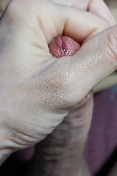Çok güzel bir mastürbasyon yakın planı!