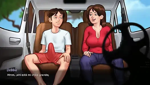 Üvey anne ve üvey kız kardeş aynı penisi paylaşıyor - yaz mevsimi efsanesi