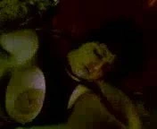 Tombul üvey ile büyük göğüsler