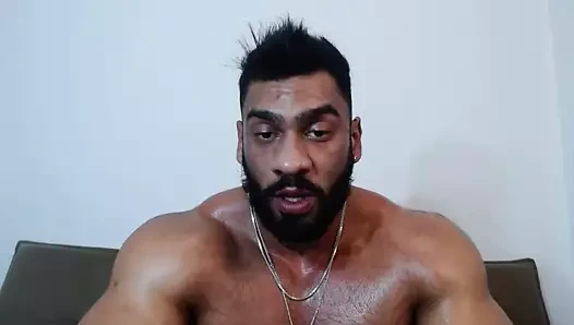 (cum) sıcak kas vücut geliştirmeci mastürbasyon - özel