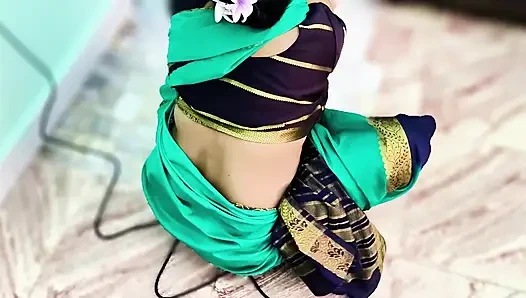 La soubrette indienne se fait baiser en sari, vidéo de sexe hindi complète