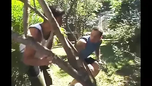 Rio de Janeiro'da kadın-erkek ateşli anal macera...