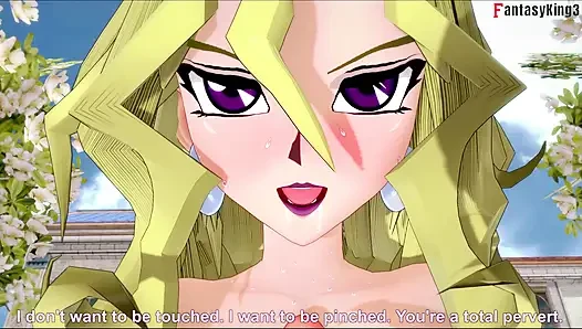 Mai Valentine ateşli ahegao seks - yu gi oh