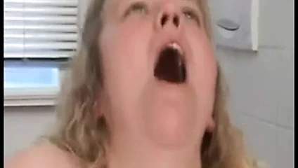 Plump step mom with saggy boobs & guy