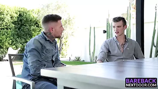 Scott finn olduğunu istekli için emmek kapalı asılı twink danny gunn