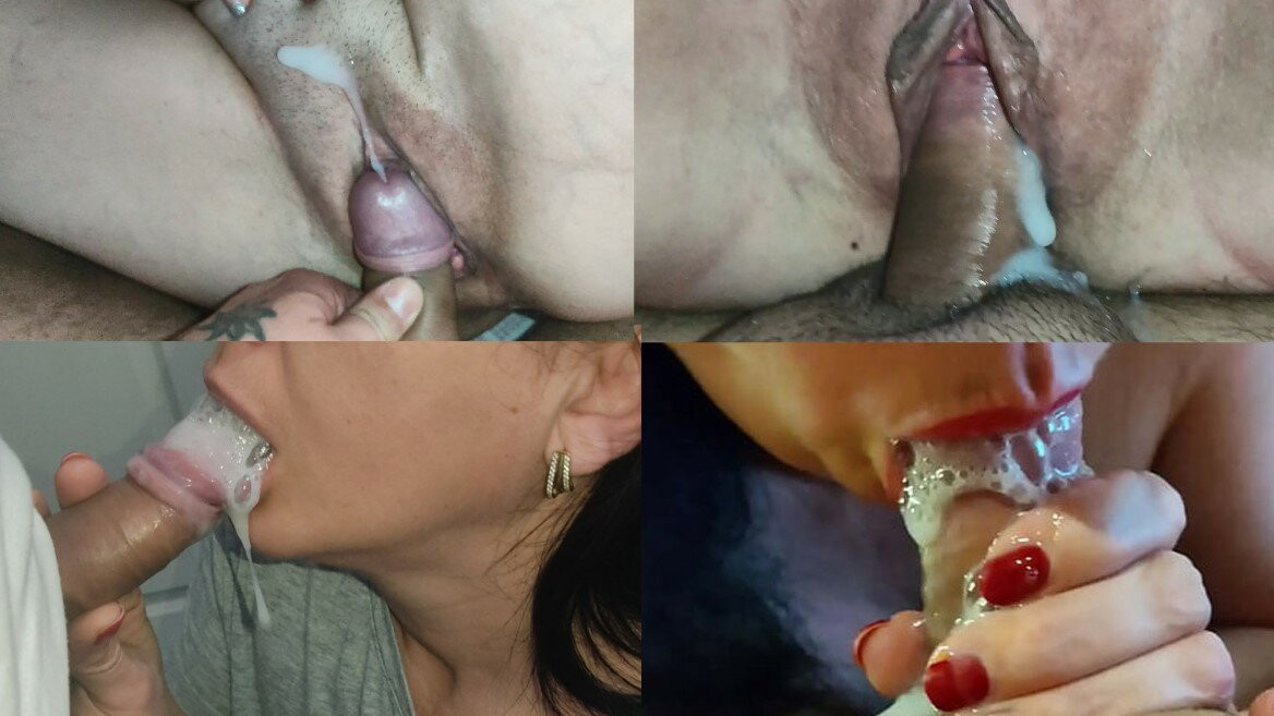 Creampies, cumshots ve ağızda boşalmanın en sıcak derlemesi. amatör milf ev hanımı