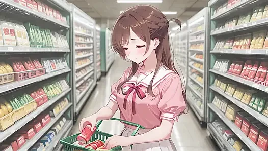Chizuru mizuhara hentai cosplay - tembel alışveriş günü sekse dönüşüyor