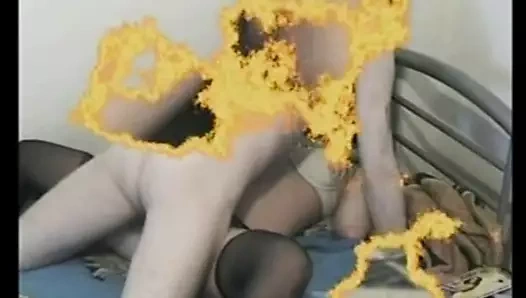 Retro Aufnahme hardcore Sex junges Couple