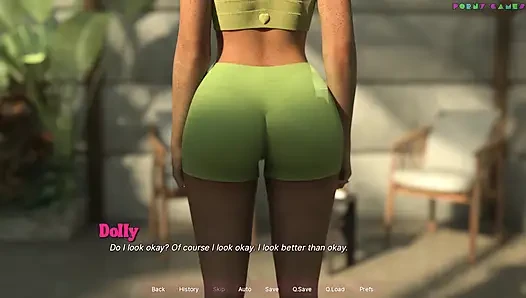 Dolly'nin iki yalamalı fırınla üreme partisi - evli kadın seksi Yogi ile döllenme istiyor, vahşi açık havada dölleme 2