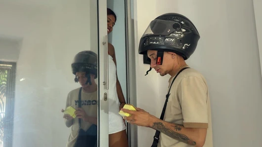 I'll pay you if you me without a condom. TAMIL INDIAN pays debt to WHITE guy with a good fuck without a condom and cumshot inside. INTERRACIAL SEX.