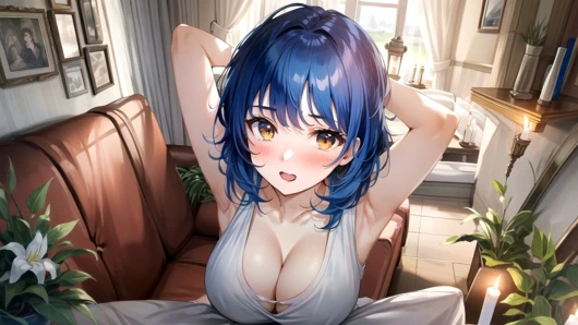 İri göğüslü sevimli üniversite öğrencisi ağzına boşalana kadar yarağını emmek istiyor - yapay zeka pornosu