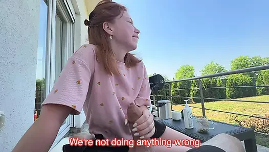 Risky Public Sex! CUM ON FACE