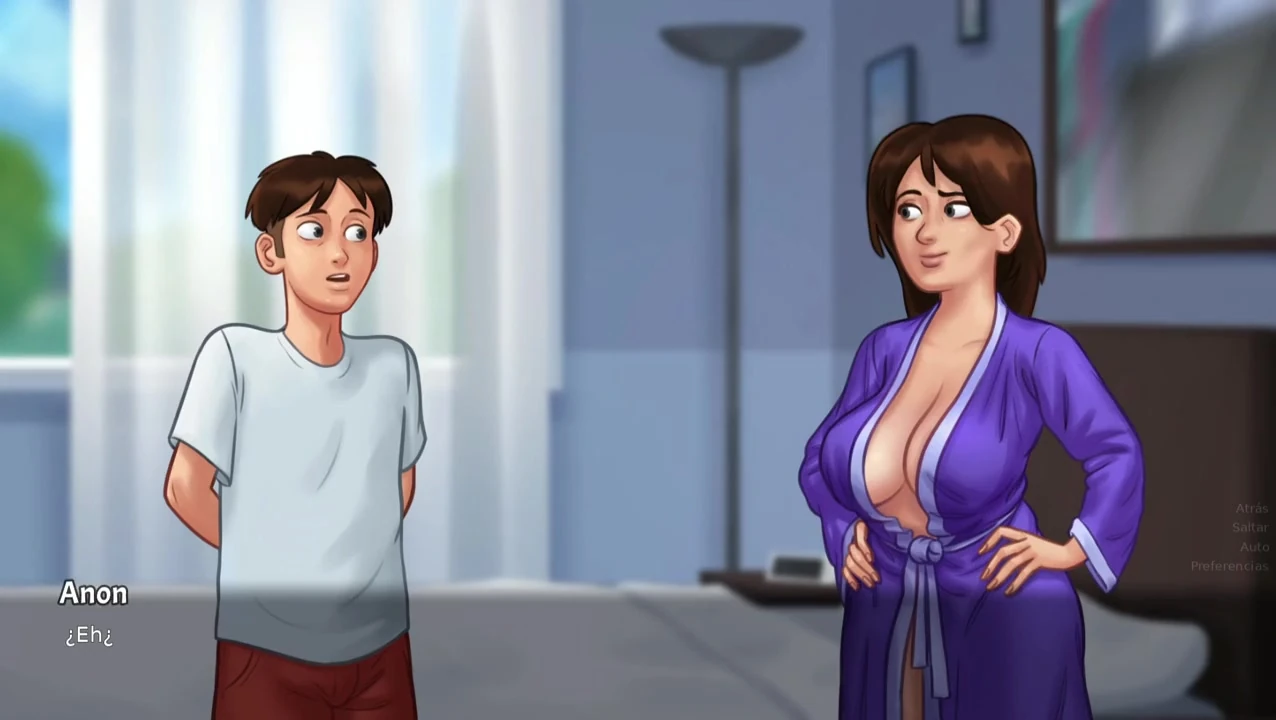 My stepmom just fell in love with me and asked me to make love to her EVERY now and then – summertime saga