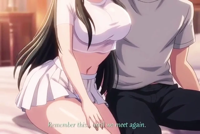 Time Travel Temptation Curious Anime Girl Fucks Her Hot Future Self Passionate 3D Hentai