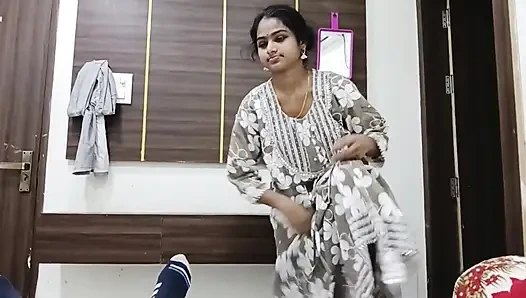 Seans 14. Tutkulu desi çift rol yapma - komşu fantezi anı