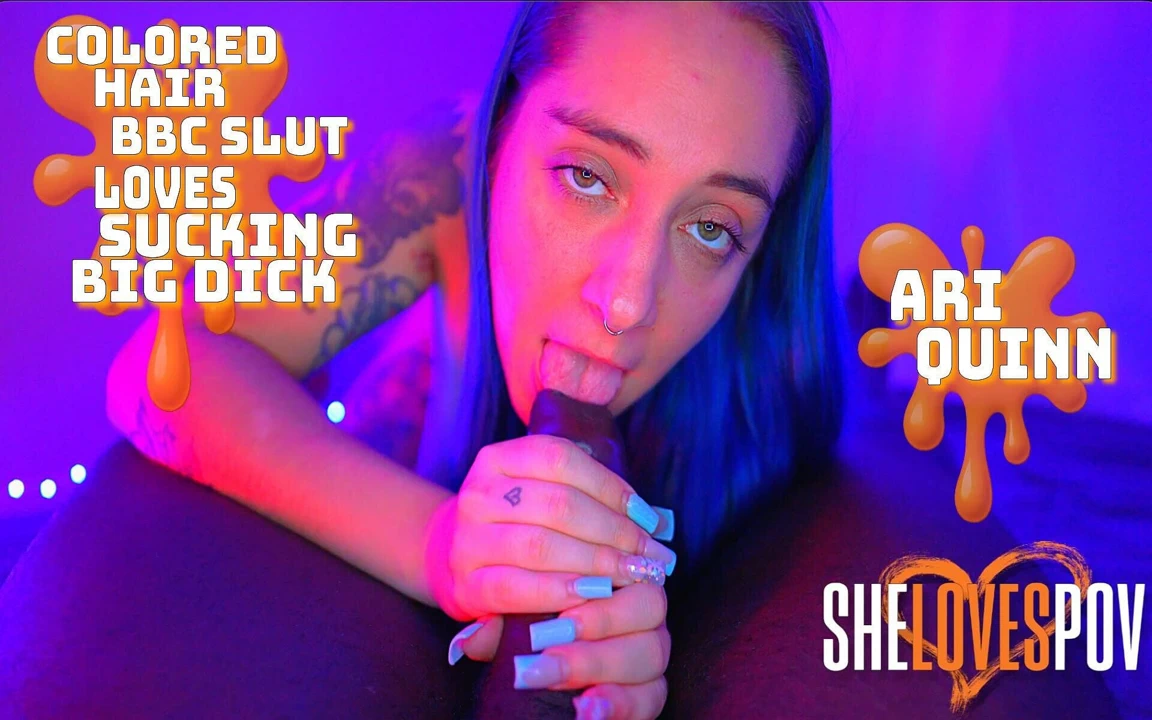 Semaj medya dövmeli bebek Ari Quinn tokatlamayı ve boşalana kadar sikimi emmeyi seviyor!