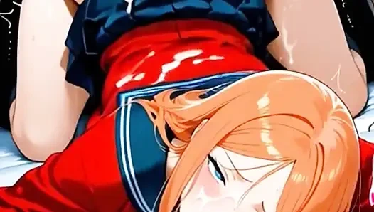 Genç amcık arkadan sikişiyor