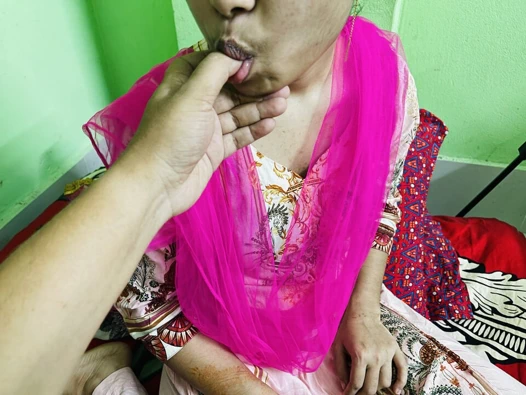 The sister-in-law's son-in-law cannot make her happy.