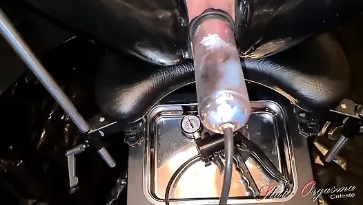 Köle sürtük-orgazm celeste zincirleri amcık büyük köpek ve dildo sikişi