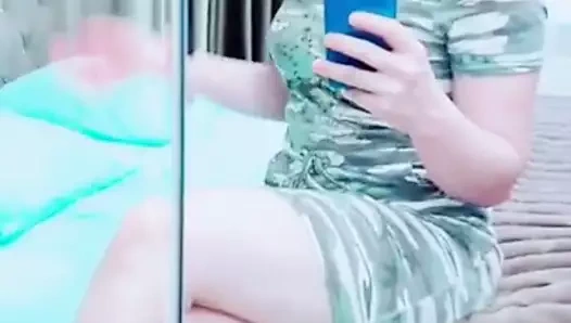 Azeri kız seksi külotlu çorap ayakları