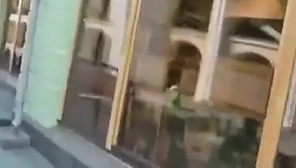 Sarışın Rus bebek gets ona göt becerdin açık havada