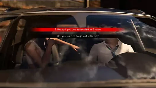 Artık sır yok-brian seksi kız arkadaşını öpüyor