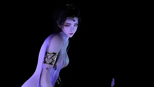 Arzunun sonsuz güzellik tanrıçası - 3 boyutlu animasyon hentai