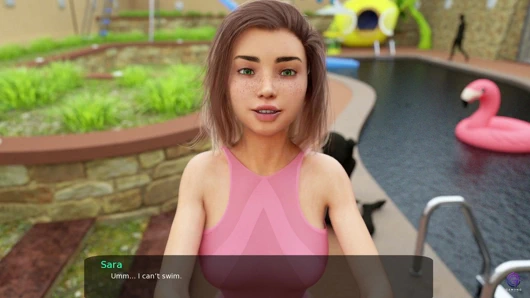 Üvey kız kardeşim bana havuzda sakso çekiyor - 3 boyutlu hentai animasyonlu porno - orta yaşlı seksi kadın