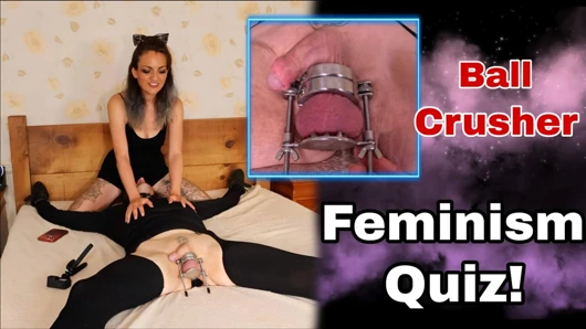 Sıfır avcısının ezme eğitimi cbt feminizm yarışması - kadın egemenliği oyunu