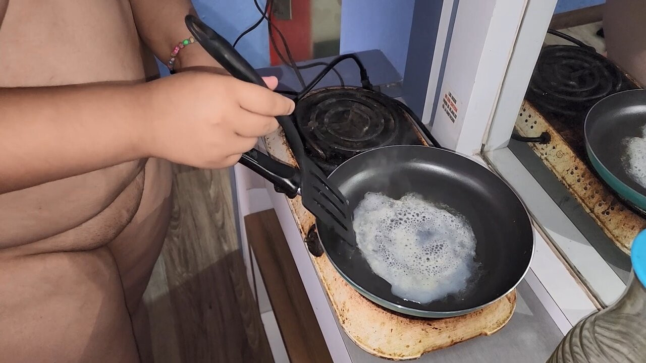 Seks kölem tereyağı ile kızarmış benim cum yiyor