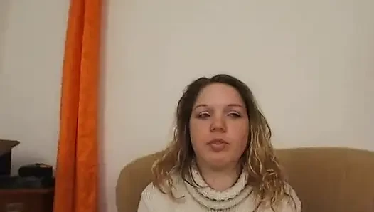 Amatör sarışın ilk oyuncu seçmelerinde mastürbasyon yapıyor
