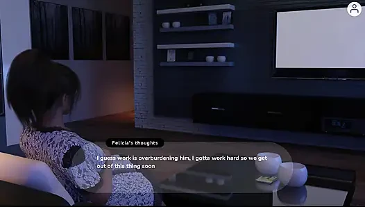 Uçucu bir evlilik 4 adam felicia pantolonuna girecek