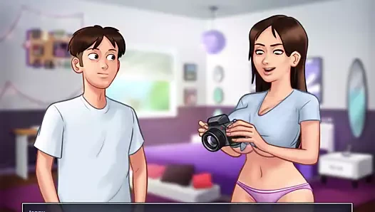 Yaz mevsimi efsanesi - üvey kız kardeşin sürtük fotoğraflarını çekmek (pt.7)