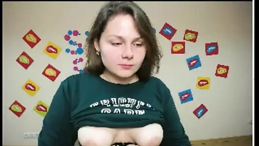 Ukraynalı fahişe anna alır onu göğüsleri dışarı