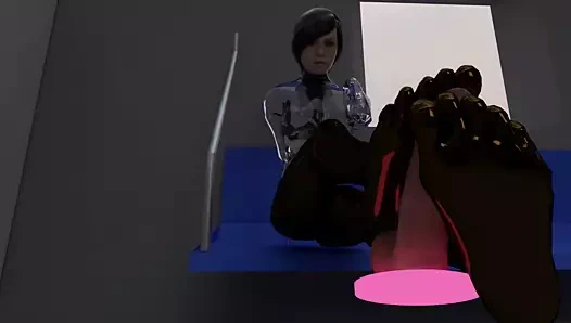 Footjob ve legjob itibaren duygulu ai kız