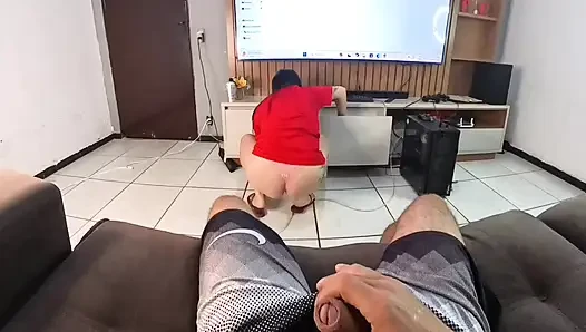 A maid tests her boss for his wife what will his reaction be?