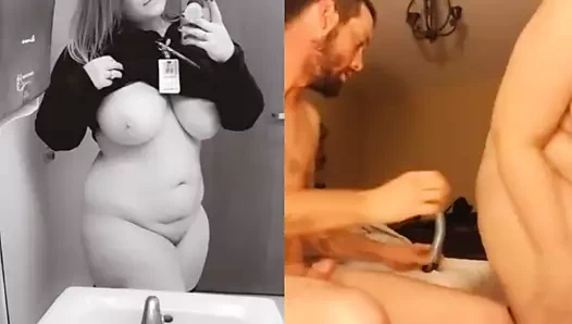 Harika göğüsleri olan bir hayrandan harika anlar!