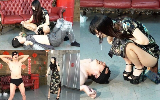 Karanlık bir örgütün sadist kadın patronunun malikanesine sızan ve yakalanan erkek bir araştırmacı,