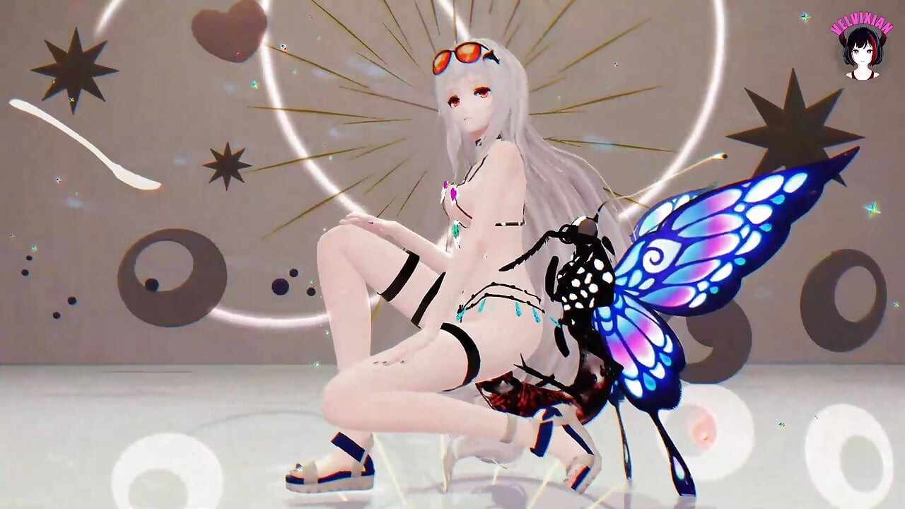 Skadi x Surtr - Sexy Dance + Sex With Insect (3D HENTAI)