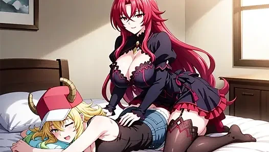 Anime esintili görsel fantezi, yumuşak hareket ve estetik odak noktası