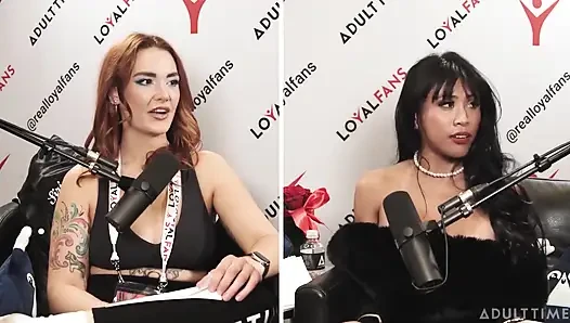 Ember Snow en sevdiği baharatlı oyuncaklarını ve tekniklerini ortaya çıkarıyor! | Adult Time Podcast